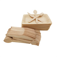 Wooden cutlery from DisposablesInc.com. The best import service in China. Import your disposable items and products from us.
